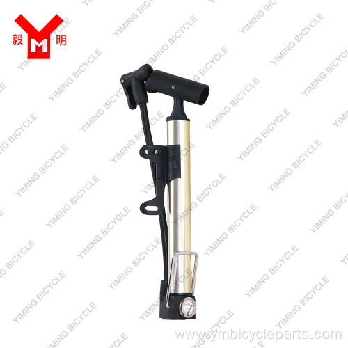 Frame Mounted Bike Pump with pressure gauge